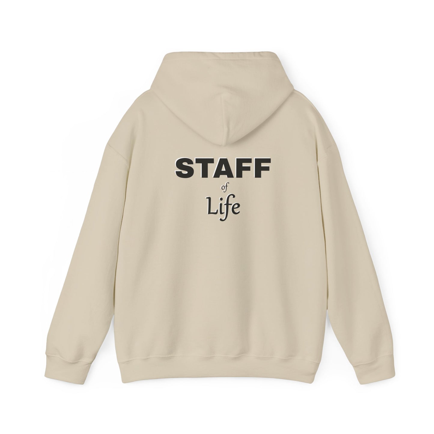 Back Deisgn: Staff of Life [Tau] Hood[ie]