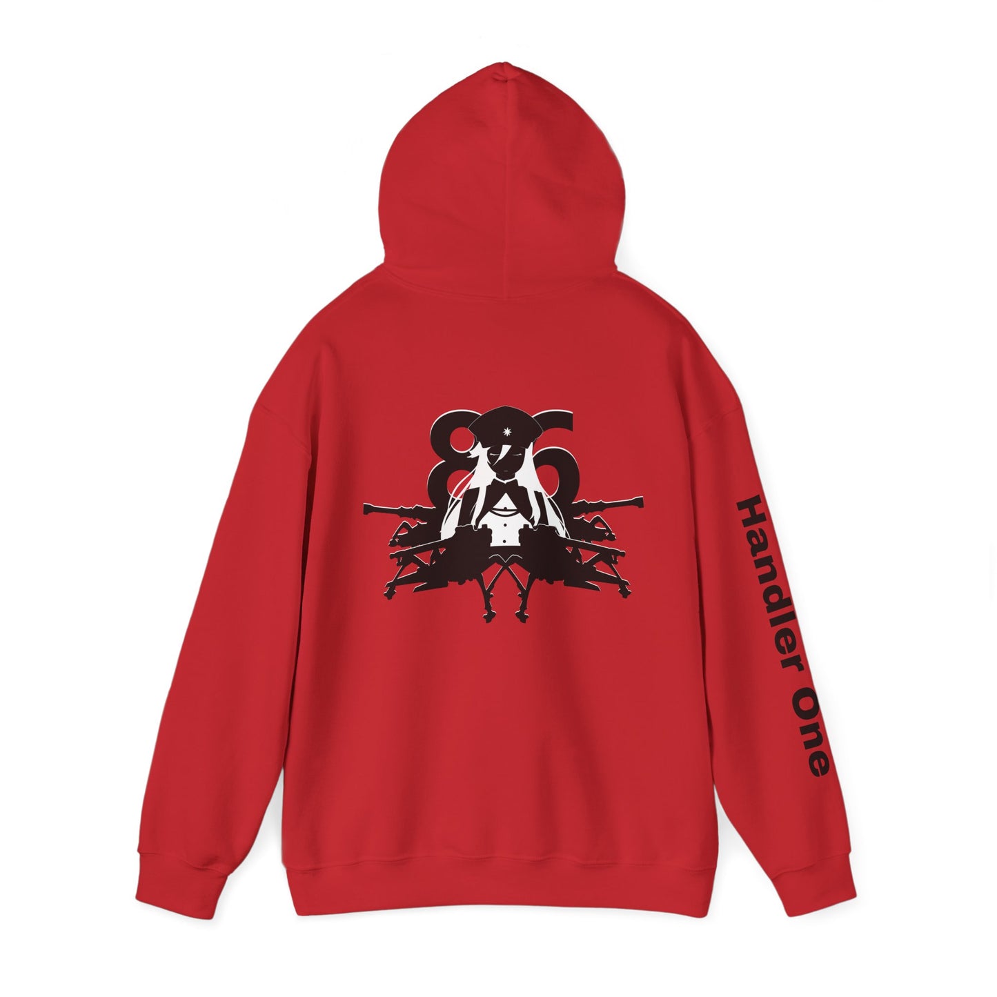 Back Design: The Handler One [Mo]ther Hood[ie] 86 Anime Reina