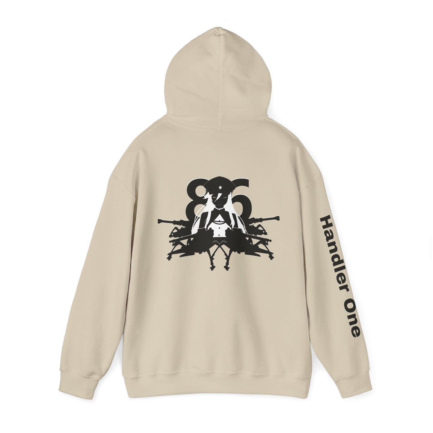 Back Design: The Handler One [Mo]ther Hood[ie] 86 Anime Reina