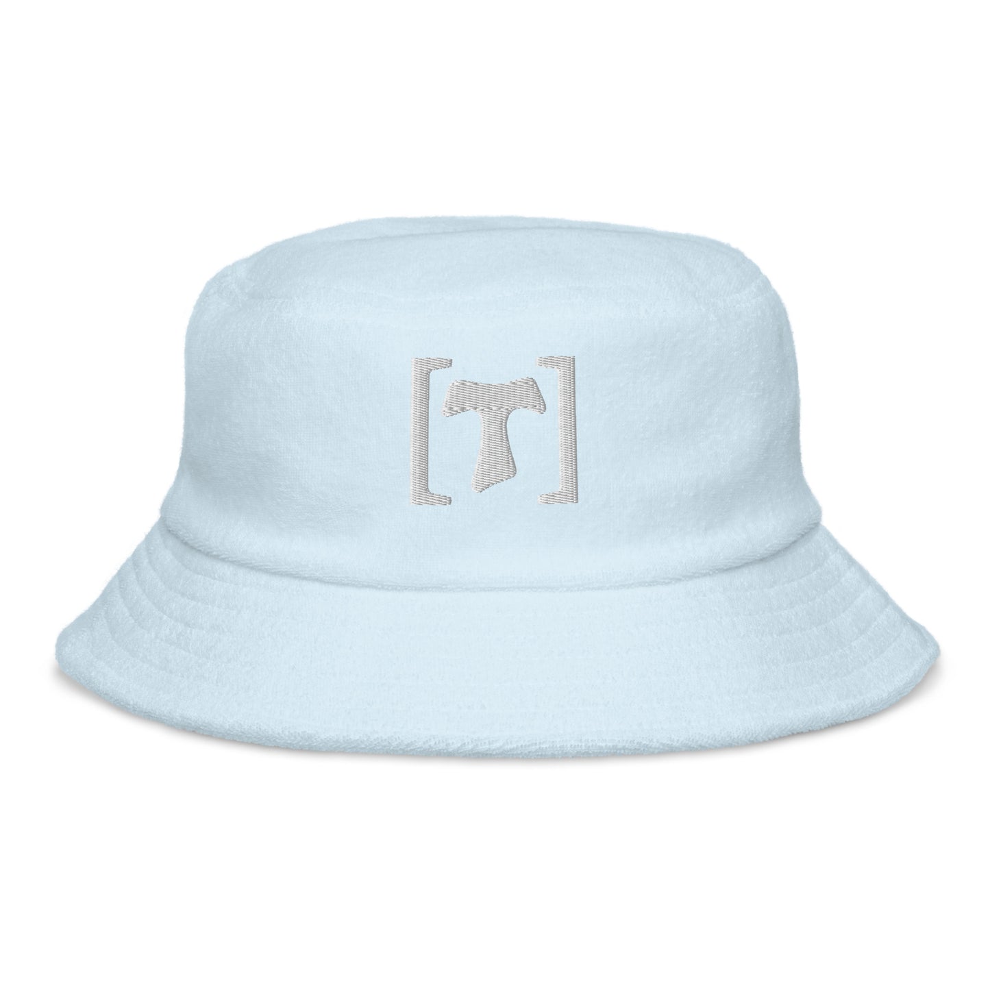 [T]au Bucket Hat (Unstructured terry cloth)