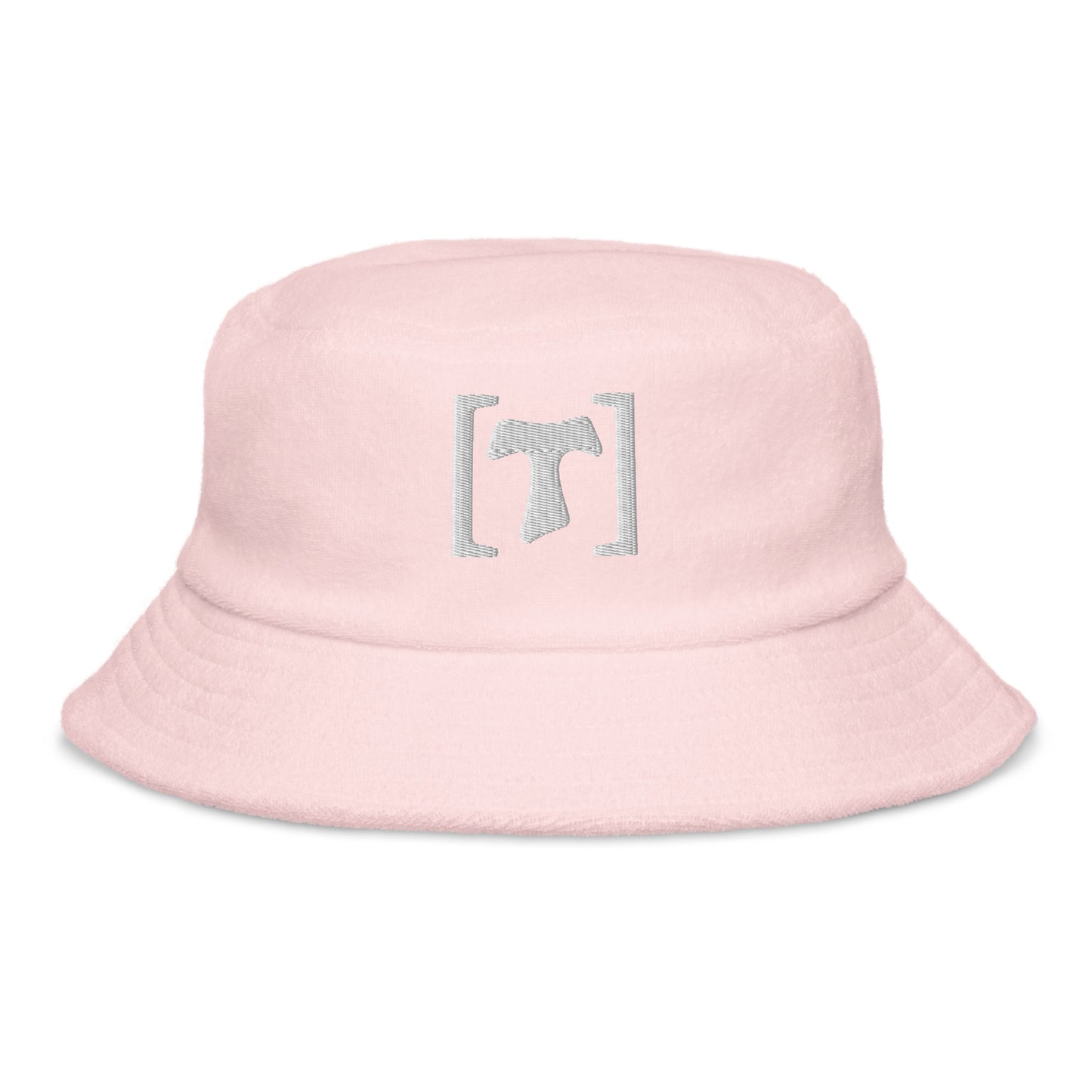 [T]au Bucket Hat (Unstructured terry cloth)