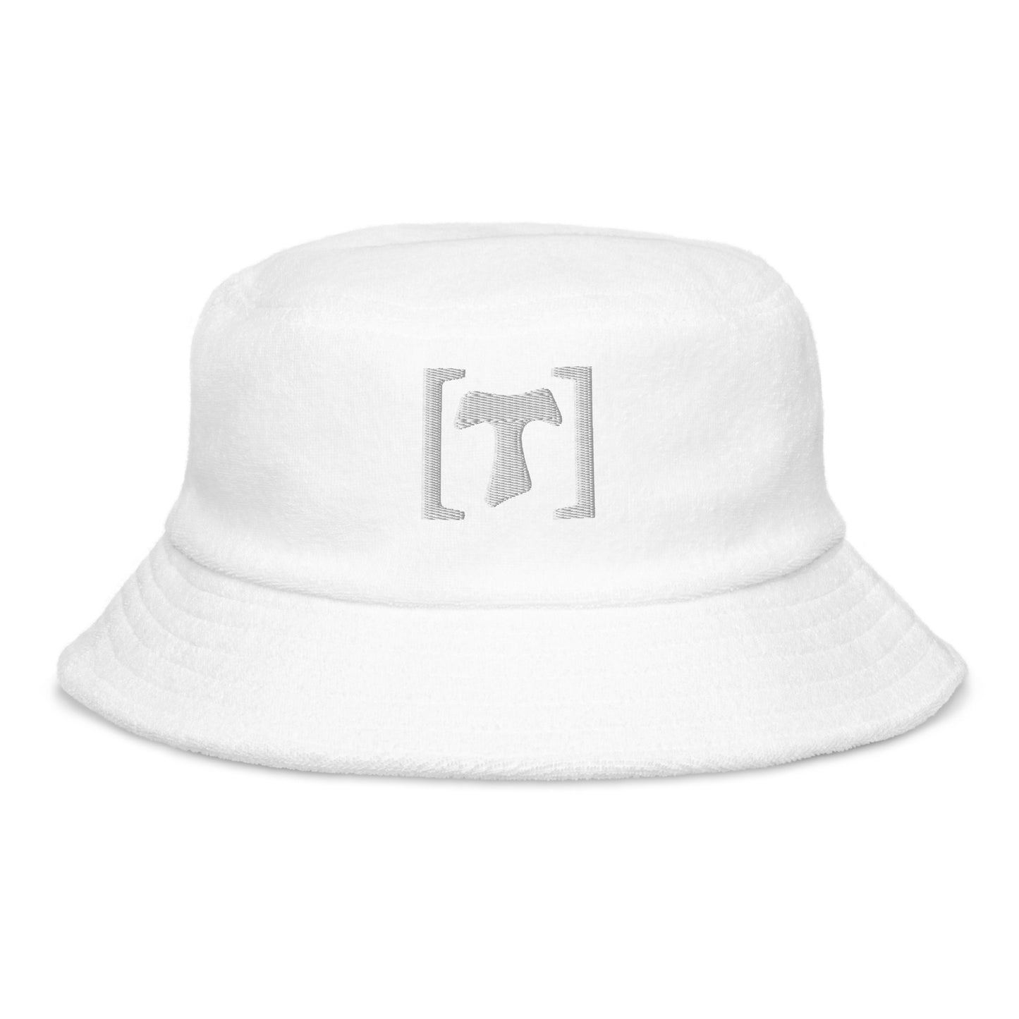 [T]au Bucket Hat (Unstructured terry cloth)